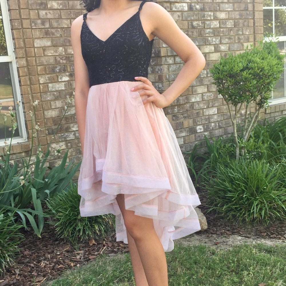 Party/Semi-Formal Dress  Black/Pink (Blush)